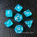 Moonstone 10mm Mini DND DICE Conjunto para MTG RPG Dungeons and Dragons Role Playing Game, cores variadas